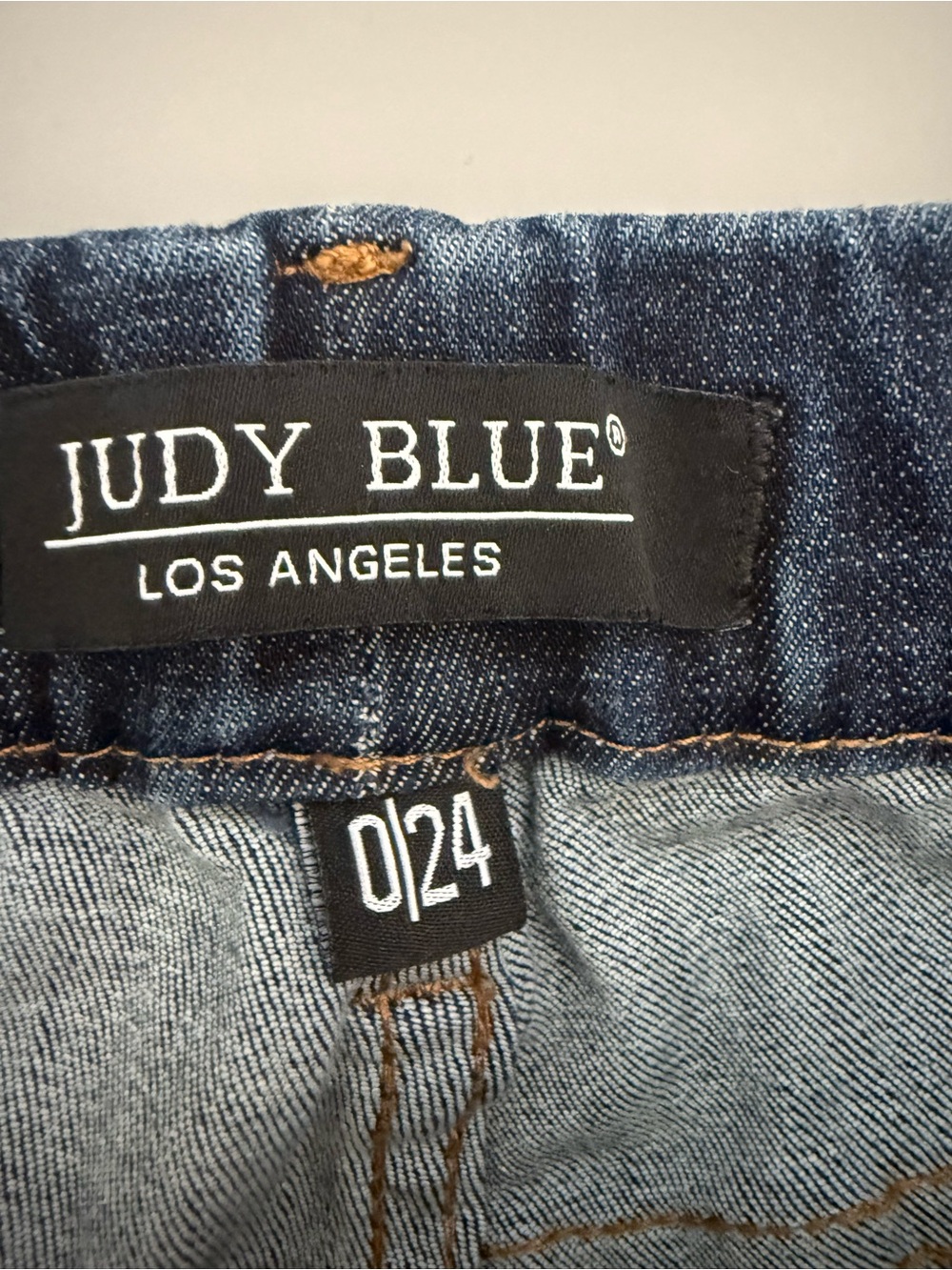 judy blue los angeles‎ womens jeans skinny Size O/24. P17